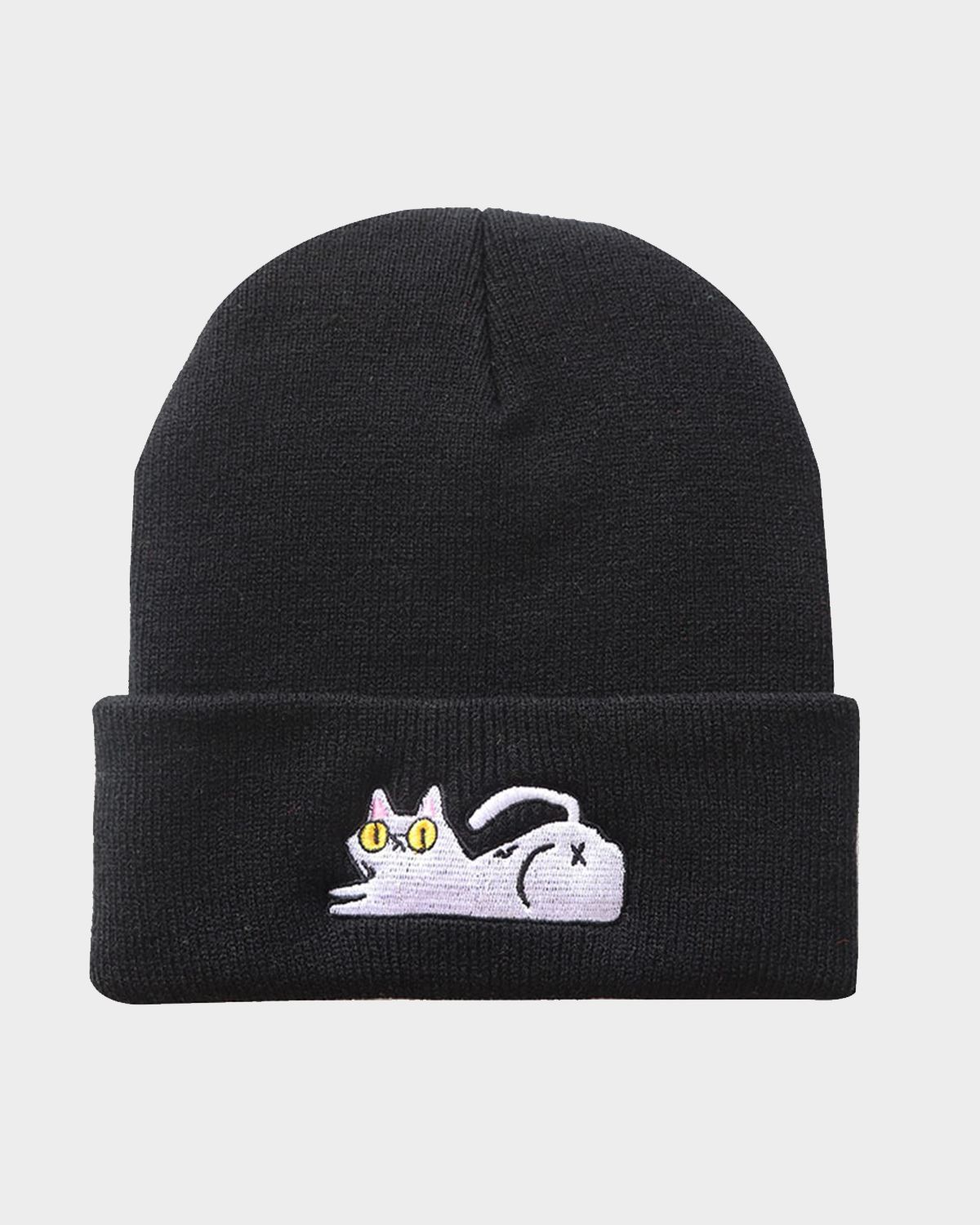 Catto Black Beanie